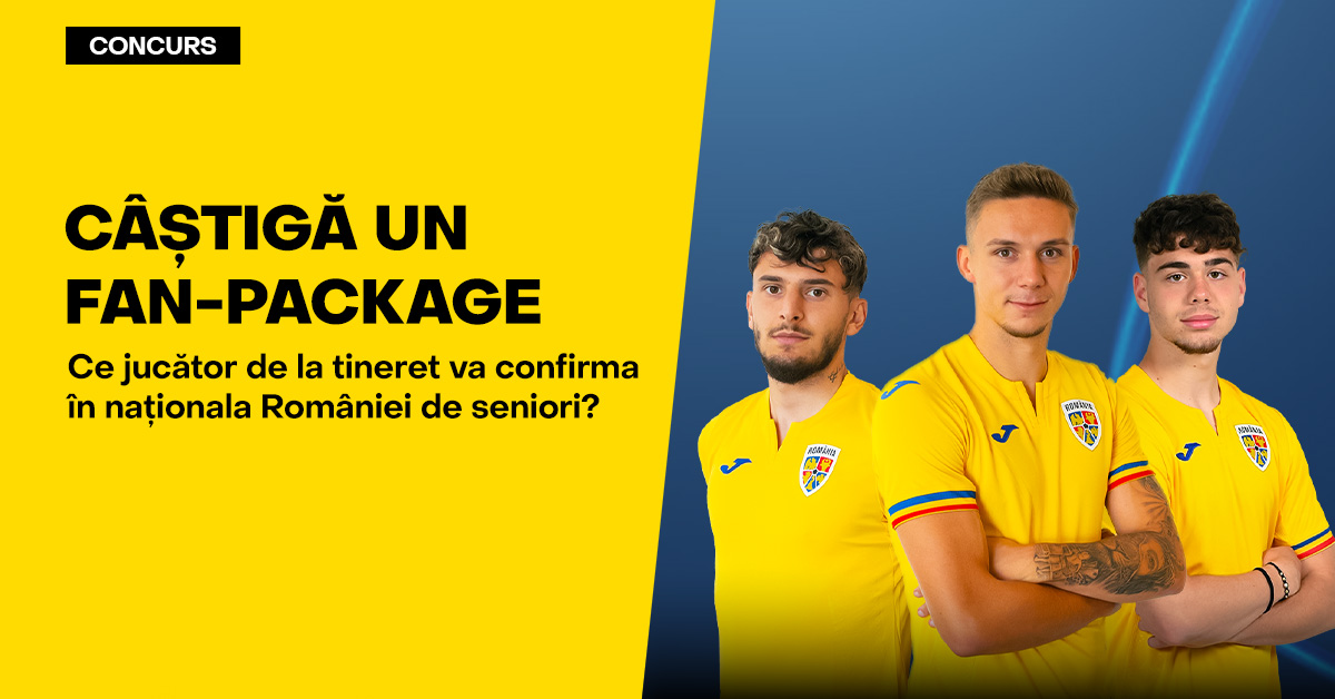 Câștigă un Fan Package tricolor alături de Fortuna!