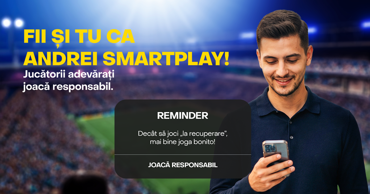 Jucătorii adevărați joacă responsabil